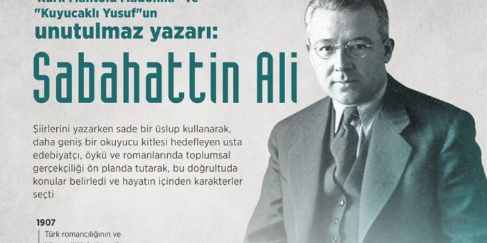 "Kürk Mantolu Madonna" ve "Kuyucaklı Yusuf"un unutulmaz yazarı: Sabahattin Ali