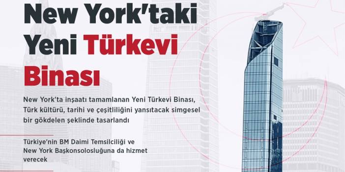 New York'taki Yeni Türkevi Binası