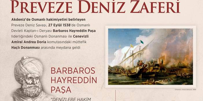 Preveze Deniz Zaferi 483 yıldır Türk denizcilerine ışık oluyor