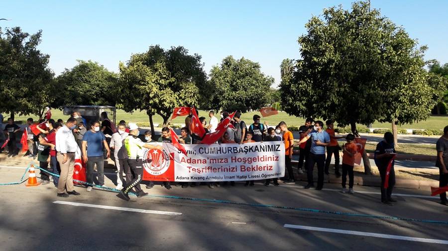 Cumhurbaşkanı Erdoğan, Adana'da 10