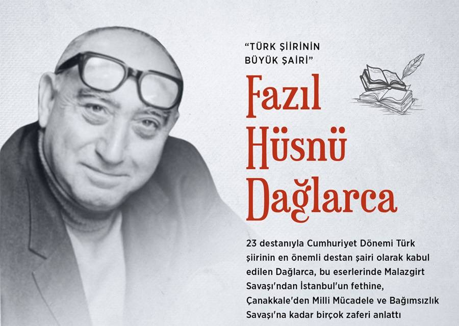 Türk şiirinin büyük şairi: Fazıl Hüsnü Dağlarca 1