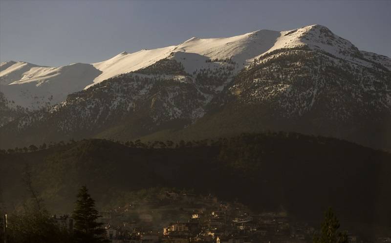 Pozantı'da kar manzarası 1