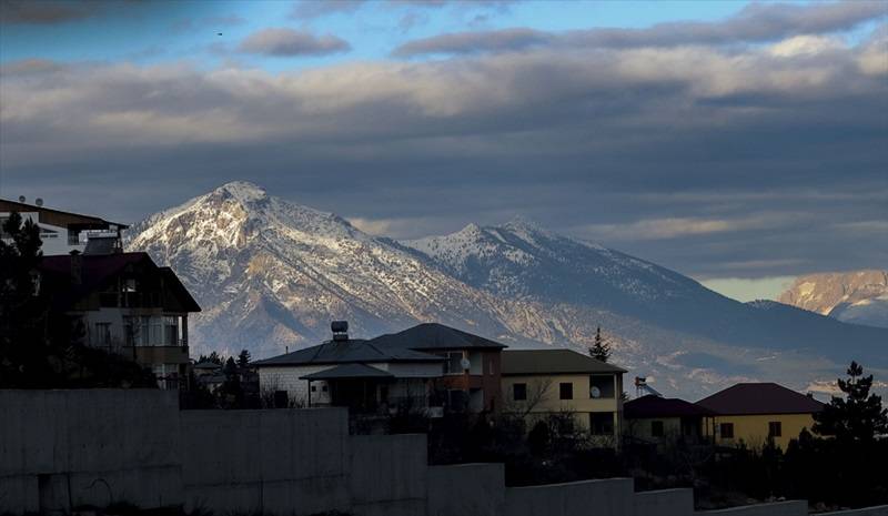 Pozantı'da kar manzarası 9