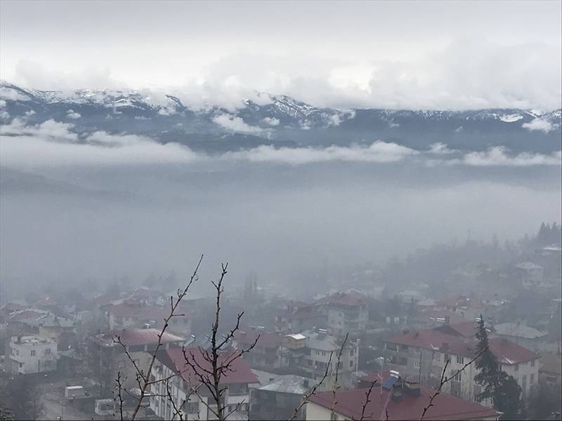 Aladağ ve Pozantı kar yağışıyla beyaza büründü 2