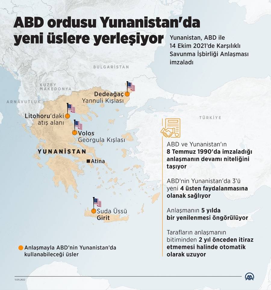 ABD ordusu Yunanistan'da yeni üslere yerleşiyor 1