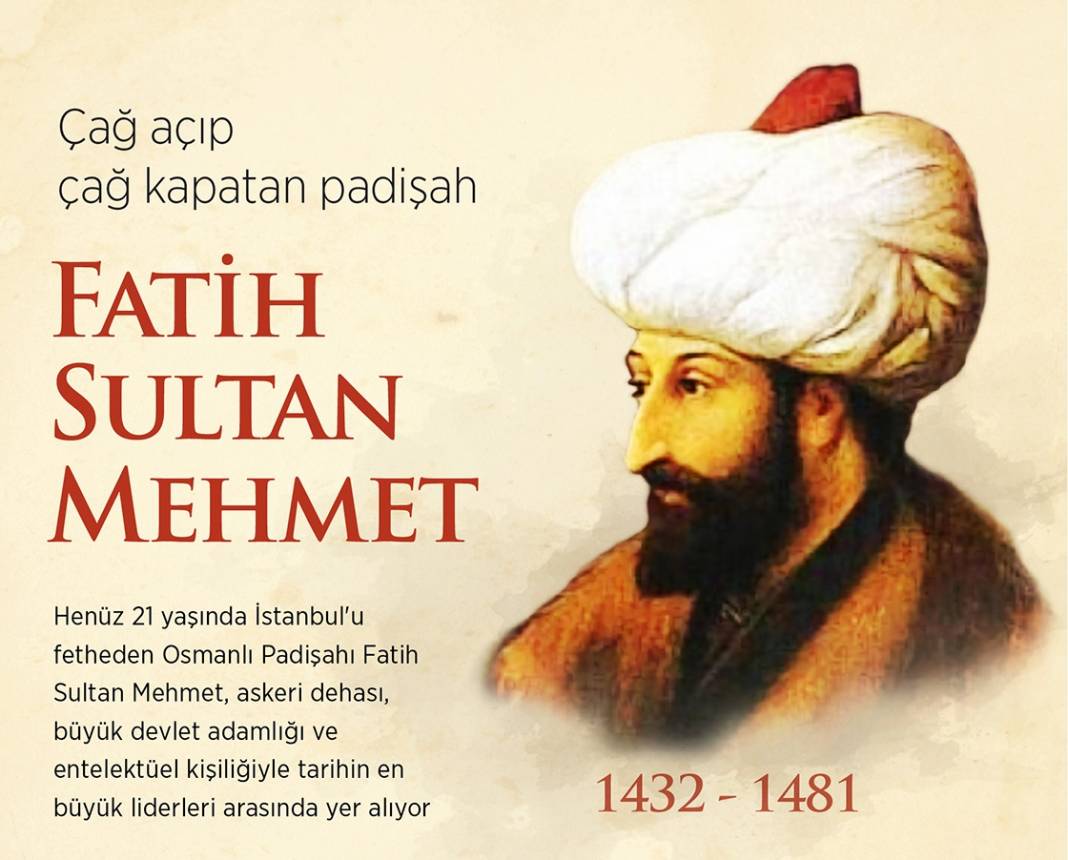 Çağ açıp çağ kapatan padişah: Fatih Sultan Mehmet 1