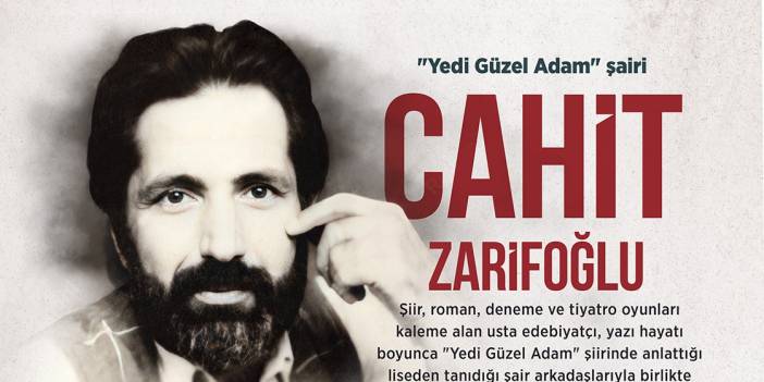 "Yedi Güzel Adam" şairi Cahit Zarifoğlu