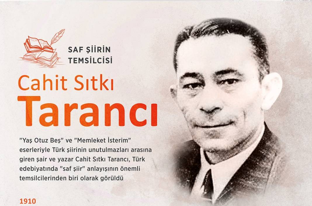 Saf şiirin temsilcisi Cahit Sıtkı Tarancı 1