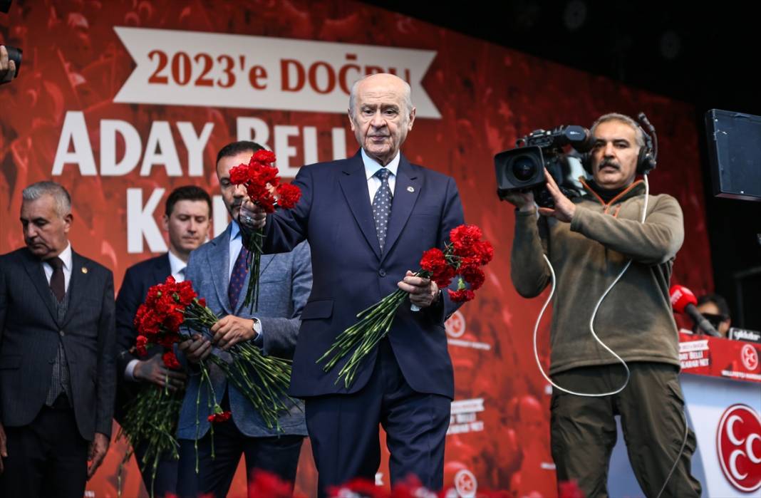 MHP Genel Başkanı Bahçeli, Mersin mitinginden kareler.. 1