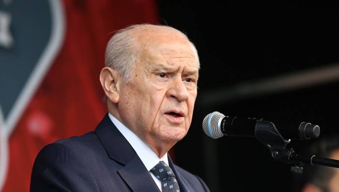 MHP Genel Başkanı Bahçeli, Mersin mitinginden kareler.. 11