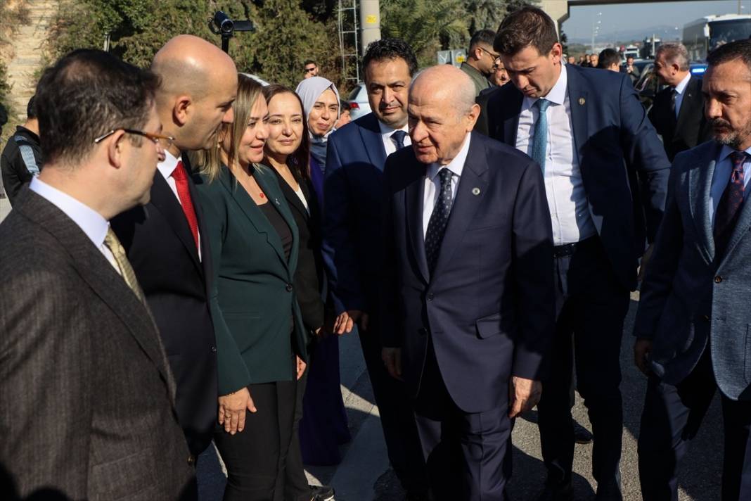 MHP Genel Başkanı Bahçeli, Mersin mitinginden kareler.. 3