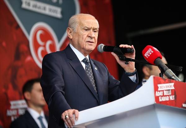 MHP Genel Başkanı Bahçeli, Mersin mitinginden kareler.. 4