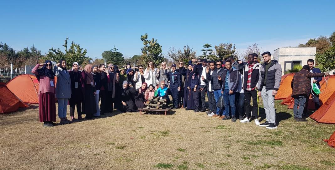 Adana'da öğrencilere izcilik tanıtımı yapıldı 11