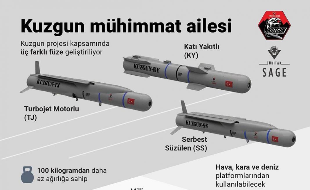 Kuzgun mühimmat ailesi 1