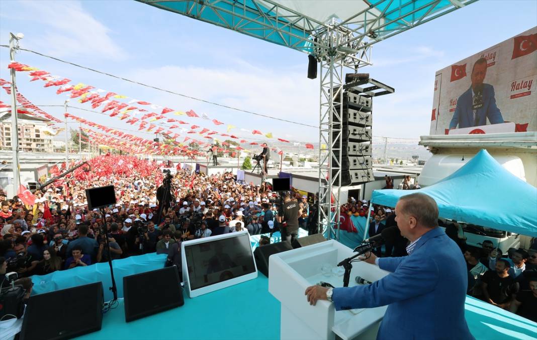 Cumhurbaşkanı Recep Tayyip Erdoğan, Hatay'da 5