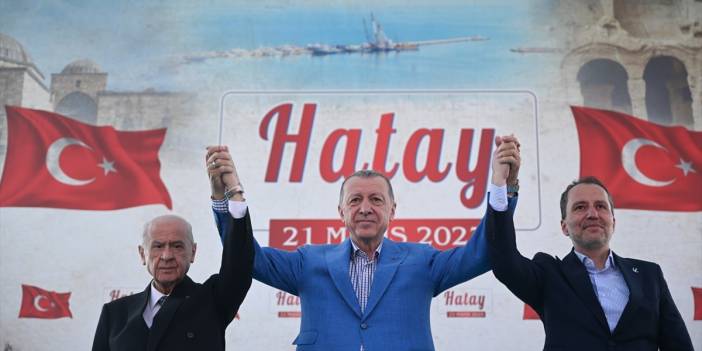 Cumhurbaşkanı Recep Tayyip Erdoğan, Hatay'da