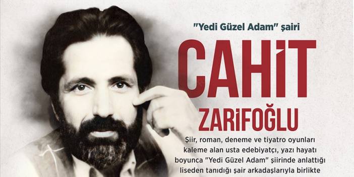 Türk şiirinin zarif şairi: Cahit Zarifoğlu