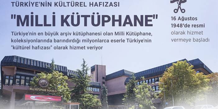 Türkiye'nin kültürel hafızası 'Milli Kütüphane'