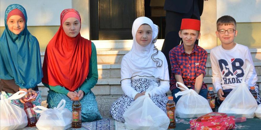 Eyyübiye Belediyesinin Bosna Hersek'teki ramazan etkinlikleri