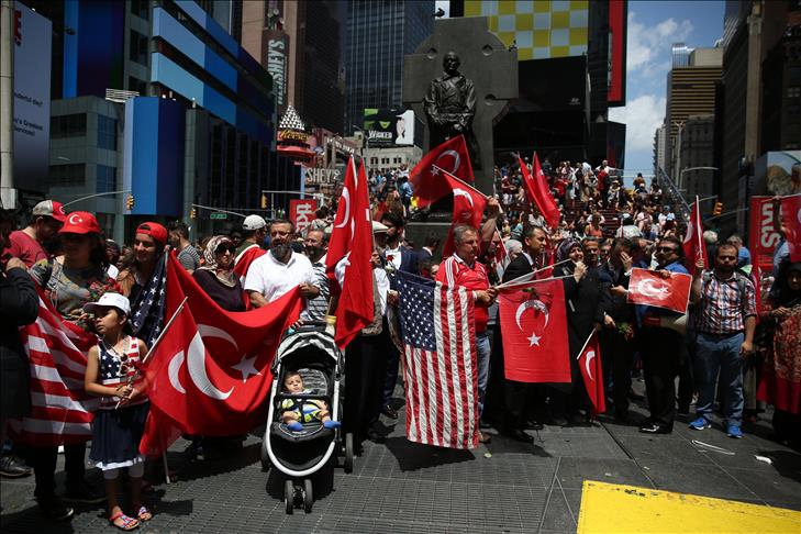 New York'ta 15 Temmuz Demokrasi ve Milli Birlik Günü 1