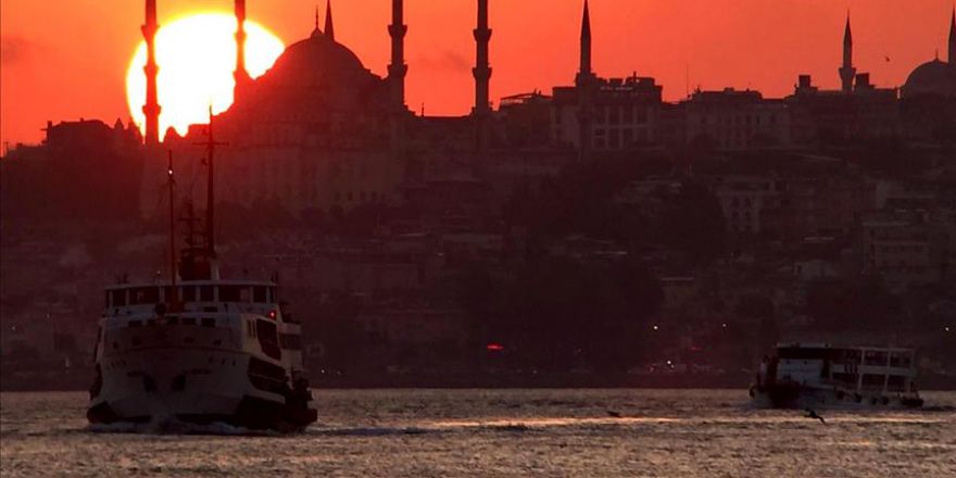 İstanbul'da gün batımı