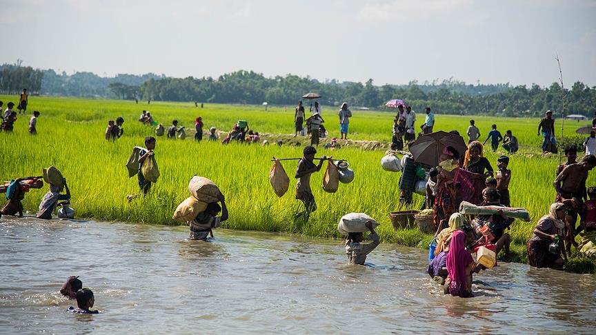 Arakanlı Müslümanların Bangladeş'e geçişleri devam ediyor 1