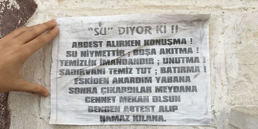 'Su' Diyor ki!