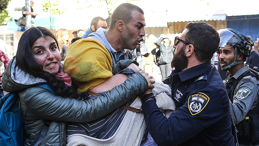 Gösterilerde yaralanan Filistinli sayısı 231'e yükseldi.. 2