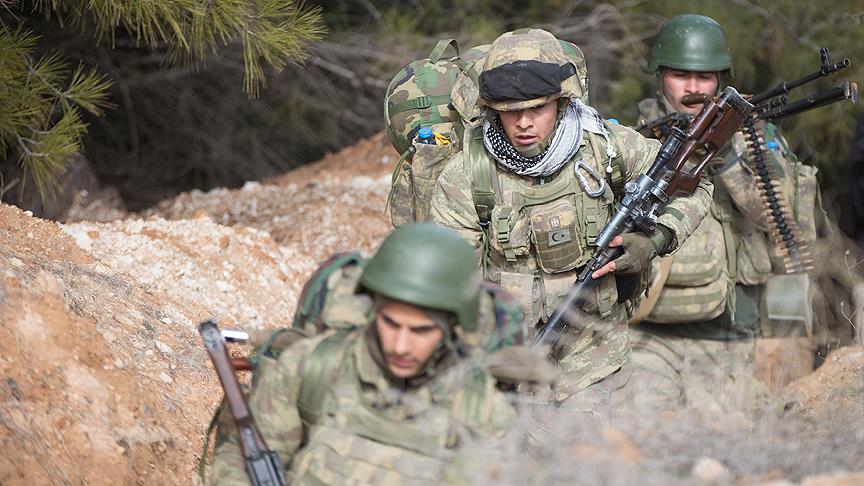 Ant içen komandolar Afrin'e hareket etti 2