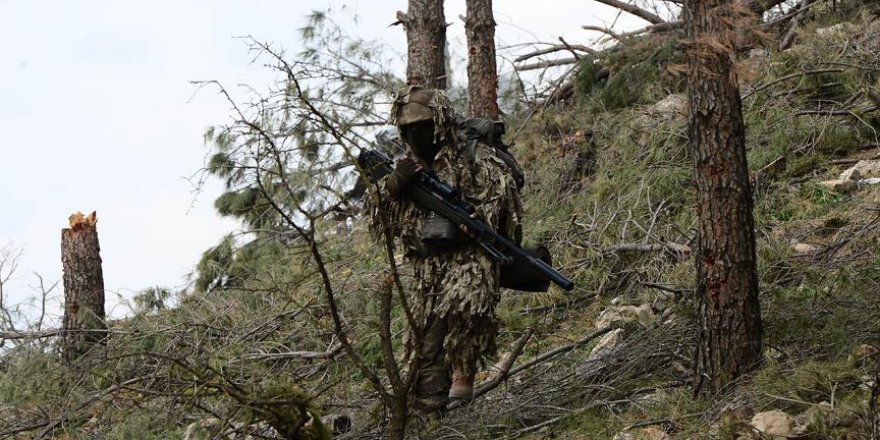 TSK'nın keskin nişancıları Afrin'de