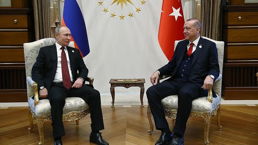 Rusya Devlet Başkanı Putin, Ankara'da 2