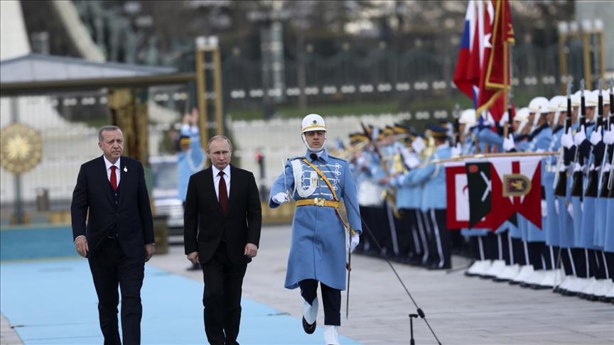 Rusya Devlet Başkanı Putin, Ankara'da 4