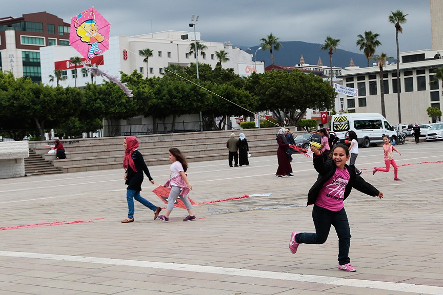 Çocuklar uçurtma festivalinde buluştu 3