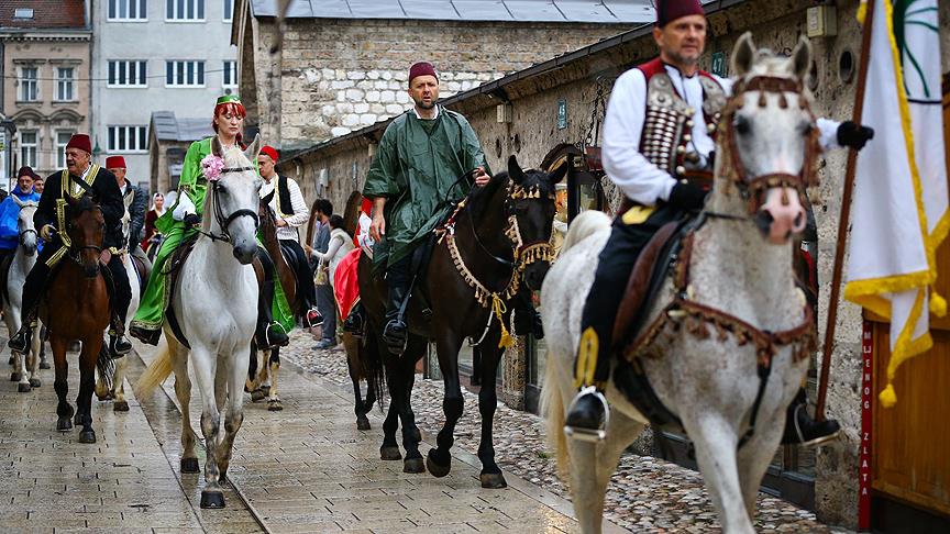 Atlılar 'Ayvaz Dede Şenlikleri' için Saraybosna'dan yola çıktı 1