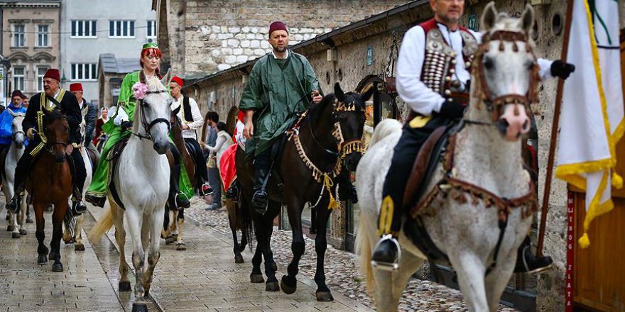 Atlılar 'Ayvaz Dede Şenlikleri' için Saraybosna'dan yola çıktı