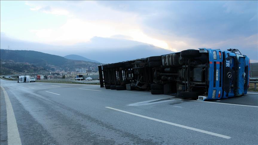 Hatay'da şiddetli fırtına 1