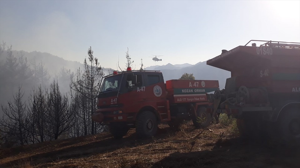 Adana'da orman yangını 4