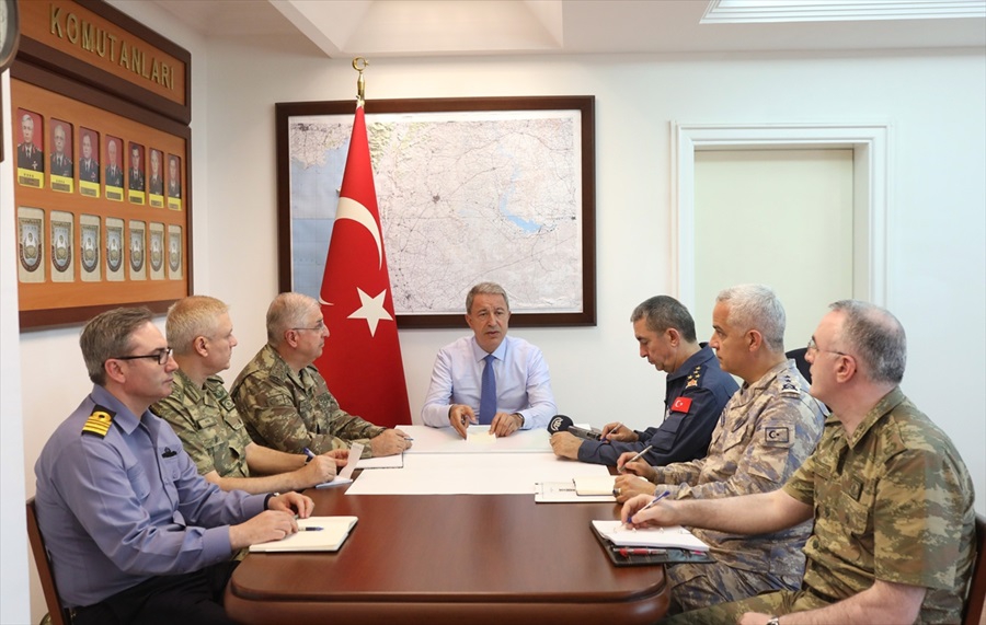 Milli Savunma Bakanı Hulusi Akar Adana’da.. 2