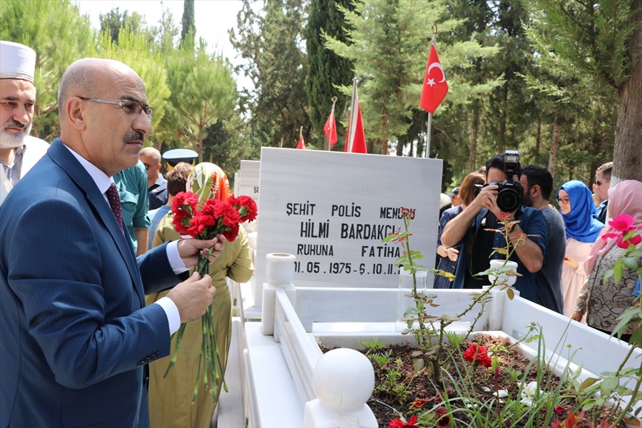 Çukurova’da Bayram öncesi şehitlik ziyaretleri 1