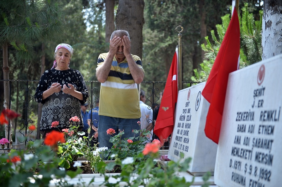 Çukurova’da Bayram öncesi şehitlik ziyaretleri 11