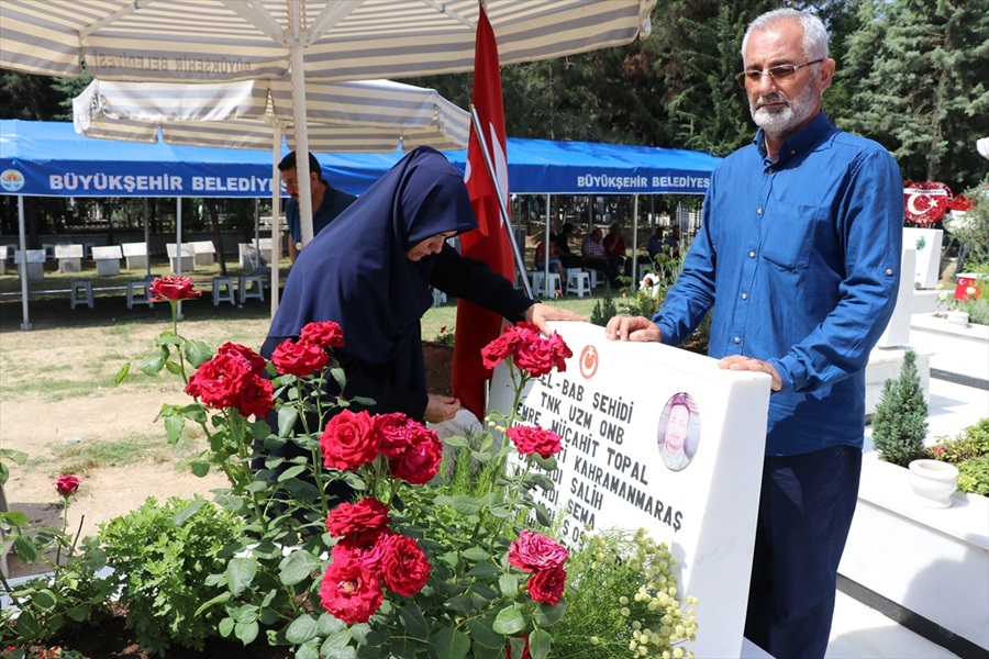 Çukurova’da Bayram öncesi şehitlik ziyaretleri 4