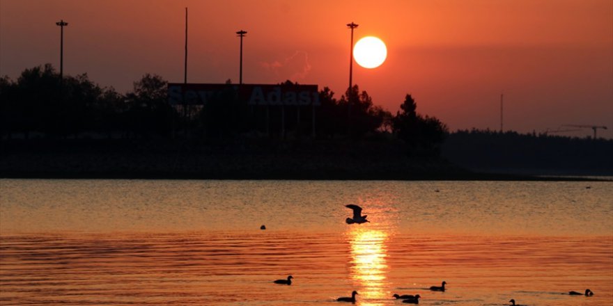 Adana'da gün doğumu