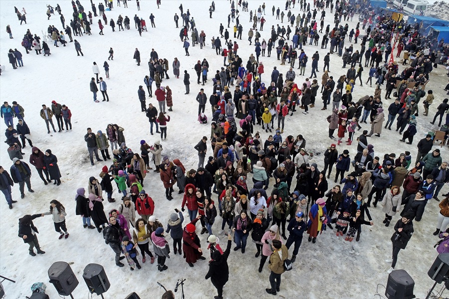 Adana'da 3. Kardan Adam Şenliği düzenlendi 25