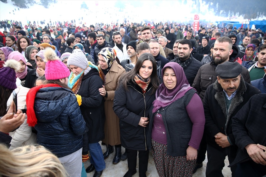 Adana'da 3. Kardan Adam Şenliği düzenlendi 8