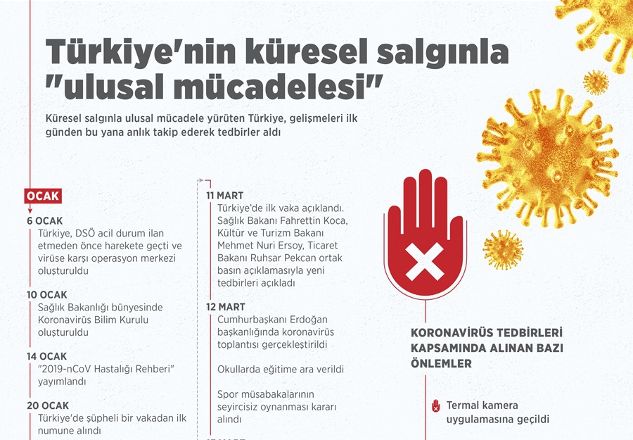 Türkiye'nin küresel salgınla 'ulusal mücadelesi' 1