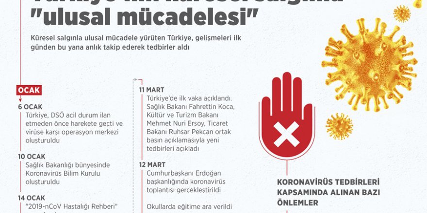 Türkiye'nin küresel salgınla 'ulusal mücadelesi'