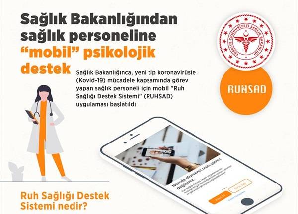 Sağlık Bakanlığından sağlık personeline “mobil” psikolojik destek 1