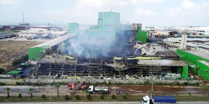 29 Haziran 2020  Adana'daki fabrika yangını