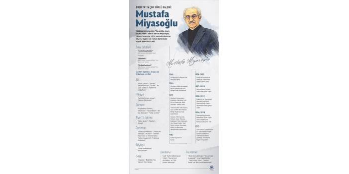 Edebiyatın çok yönlü kalemi: Mustafa Miyasoğlu