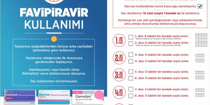 Sağlık Bakanlığının Kovid-19 tedavisinde doğru ilaç kullanımına yönelik broşürleri tüm illere gönderildi